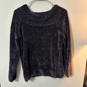 Croft & barrow velvet sweater